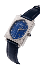 Gates - Steel Engraved / Lapis Lazuli