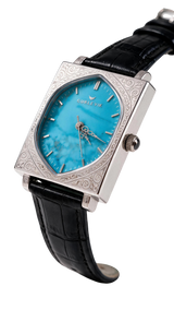 Gates - Steel Engraved / Turquoise