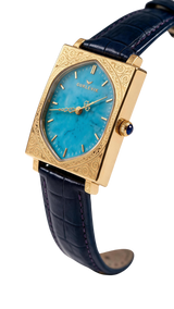 Gates - Gold Engraved / Turquoise