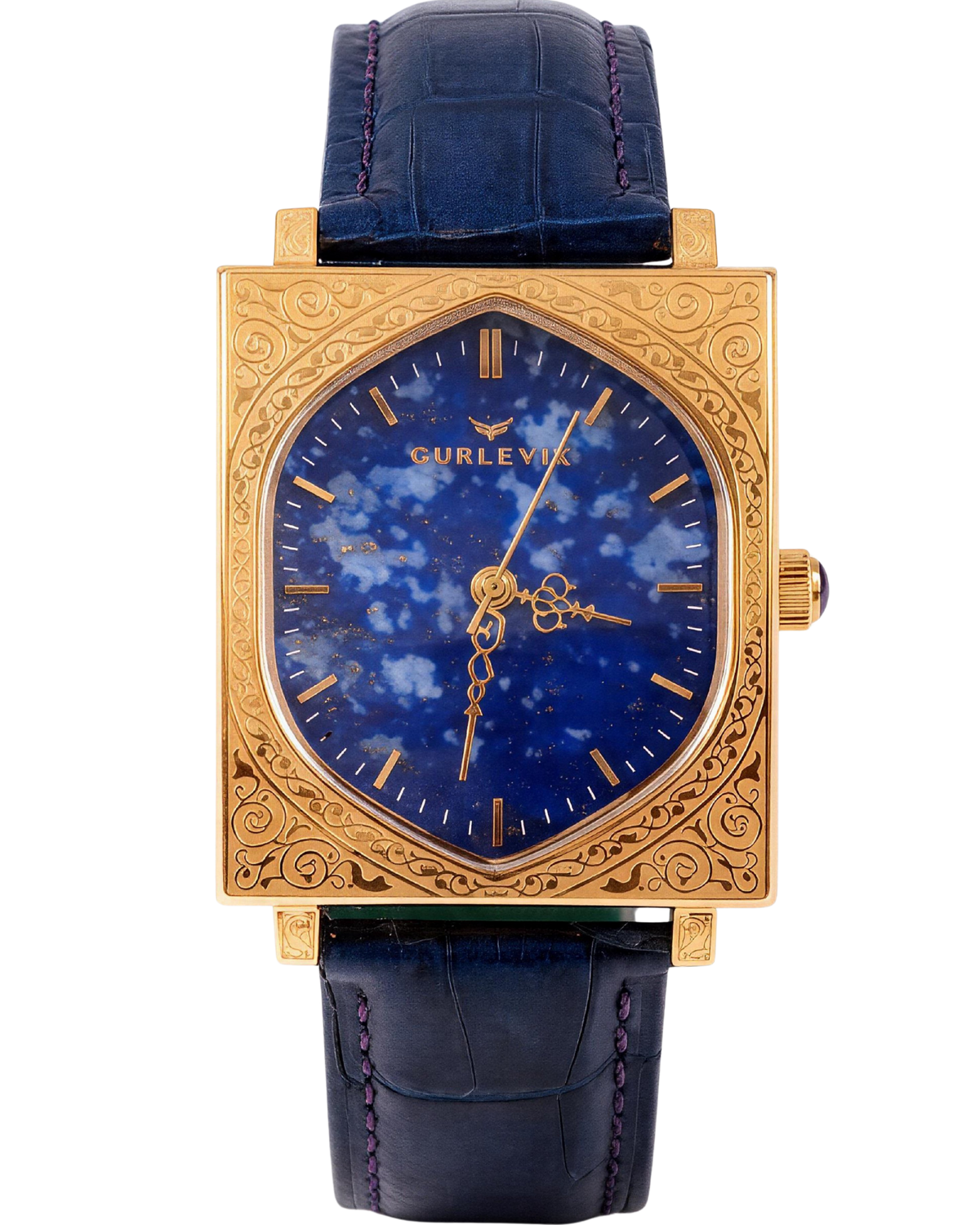 Gates - Gold Engraved / Lapis Lazuli